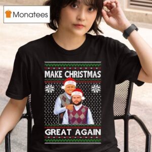 Maga Trump Vance Stepbrothers Make Christmas Xmas Great Again T Shirt