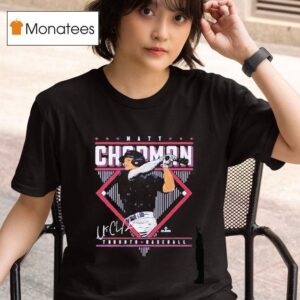 Matt Chapman Toronto Blue Jays Diamond Name Signature T Shirt