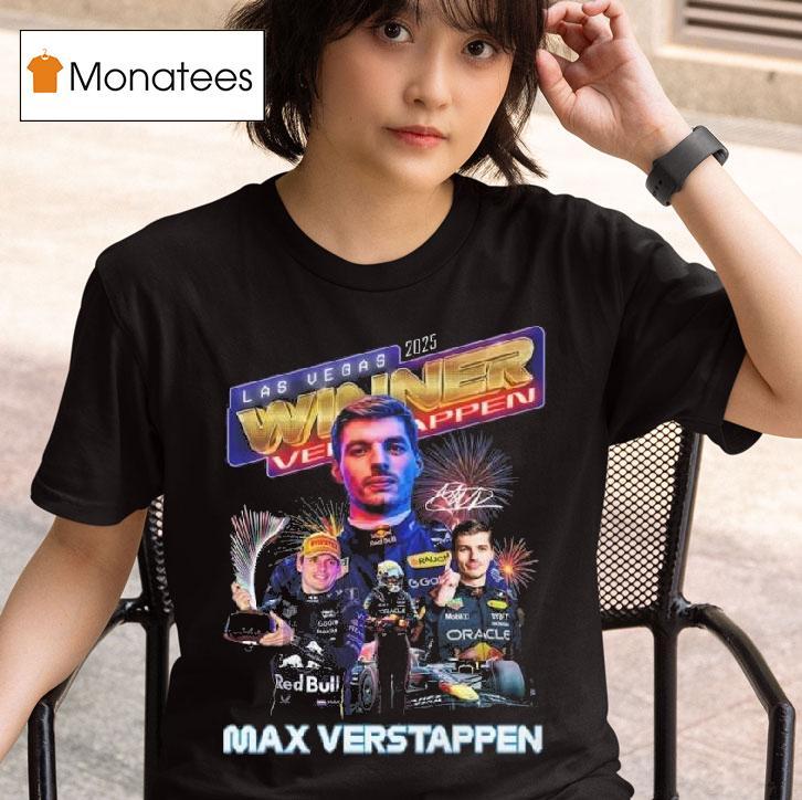 Max Verstappen Las Vegas Winner Verstappen T Shirt