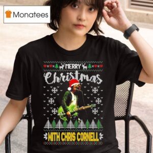 Merry Christmas With Chris Cornell Musician T Shirt