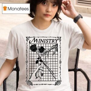Ministry Two Hands Rose T Shirt