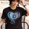 Minnesota Timberwolves It S In My Dna Heart Logo T Shirt