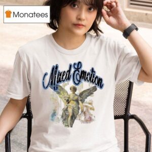 Mixed Emotion Angel Rhinestone T Shirt