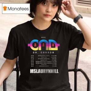 Ms Lauryn Hill Air Name Repeat Dates T Shirt
