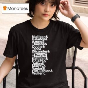 Mulligan And Halandil And Azune And Thaisha And Occtis And Teor And Wicander And Tyranny T Shirt