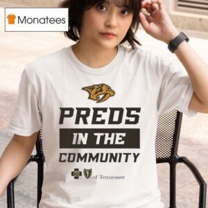 Nashville Predators Preds In The Community T Shirt