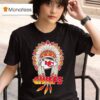 Native American X Kansas City Chiefs Baseball Logo T Shirt