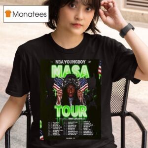 Nba Youngboy Masa Tour T Shirt