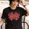 Never Post Metal Logo T Shirt