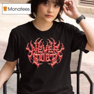 Never Post Metal Logo T Shirt