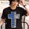 New England Patriots I Can Do All Things Through Christ Who Strengthen Me T Shirt