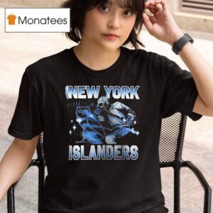 New York Islanders Ovo X Nhl Graphic Logo T Shirt