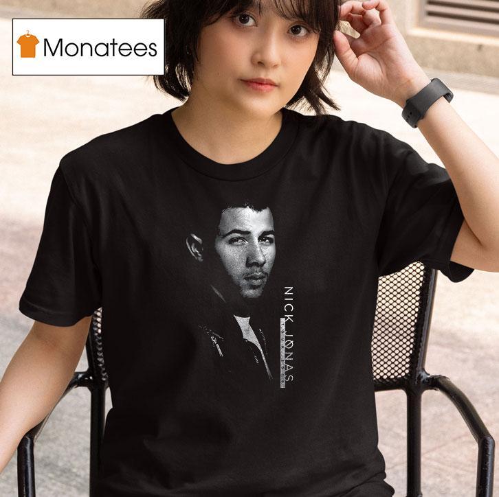 Nick Jonas Tour Cities Portrai T Shirt