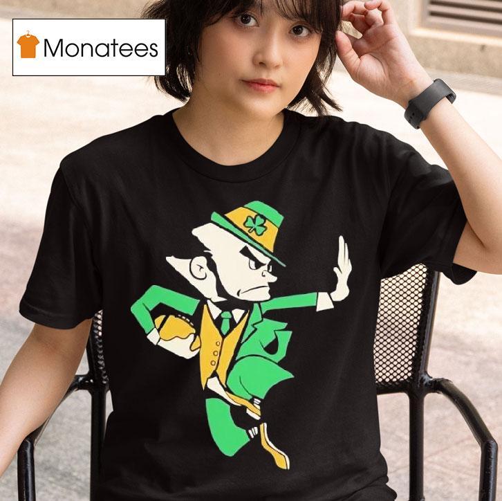 Notre Dame Fighting Irish Leprechaun Mascot Classic T Shirt
