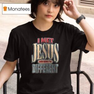 Ohio State Buckeyes I Met Jesus And Now I M Different John Cross T Shirt