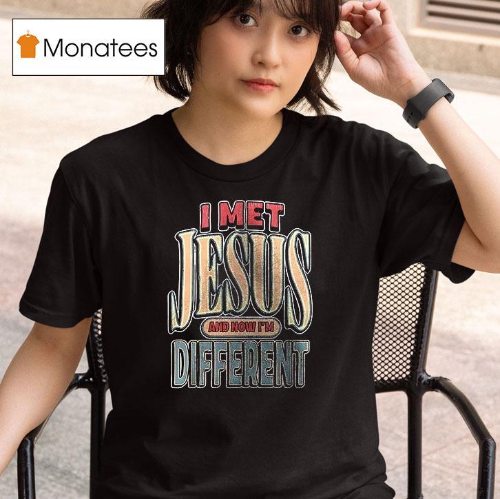Ohio State Buckeyes I Met Jesus And Now I M Different John Cross T Shirt