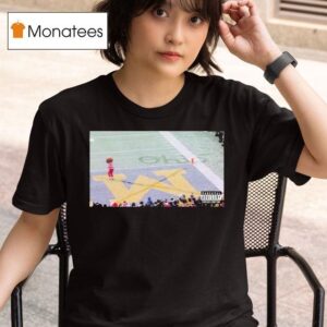 Ohio State Buckeyes Michigan Wolverines Snow Stadium Masco T Shirt