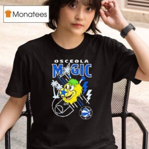 Osceola Magic Basketball Mascot Logo T Shirt