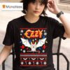 Ozzy Holiday Bat Christmas T Shirt