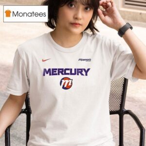 Phoenix Mercury New Bold And Modernized Logo T Shirt