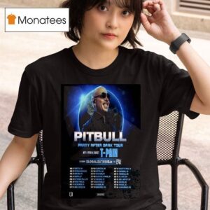 Pitbull Party After Dark Tour With Special Guest T Pain T Shirt