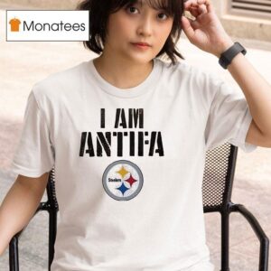 Pittsburgh Slers I Am Antifa Against Fascism T Shirt