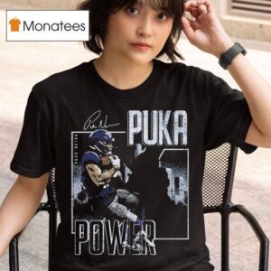 Puka Nacua Los Angeles R Puka Power Signature T Shirt