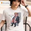 Quiet Quiet Piggy Political Cartoon Trump Toile T Shirt