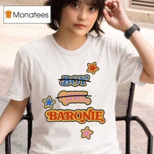 Ride The Pod Boy Girl Baronie Stars T Shirt