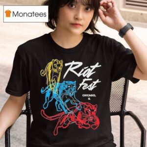 Riot Fest Chicago Il Panther T Shirt