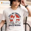 Royal Blood Pull Me Through Hand Waves T Shirt