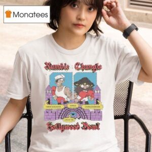 Rumble In The Chungle Fabian Seacaster Versus Chungledown Bim Live At The Hollywood Bowl T Shirt