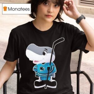 San Jose Sharks Pixar Sharkie Graphic T Shirt