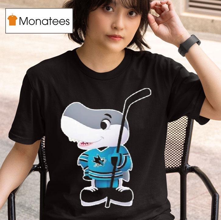 San Jose Sharks Pixar Sharkie Graphic T Shirt