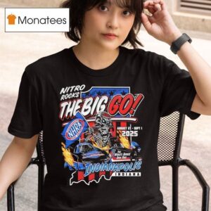 Skeleton Nitro Junkie The Big Go Nhra Indianapolis T Shirt