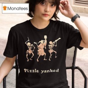 Skeleton Pizzle Yanked T Shirt