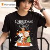 Snoopy And Charlie Brown The Peanuts X Chicago Bears Merry Christmas Begins With Chris T Shirt