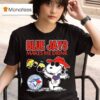 Snoopy Woodstock Cowboys Toronto Blue Jays Makes Me Drink T Shirt