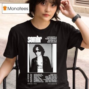 Sombr The Late Nights And Young Romance Tour Dates In Australia And New Zealand T Shirt