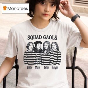 Squad Gaolr Wilde More Defoe Bunyan T Shirt