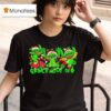 Stitch Grinch Mode On Christmas T Shirt