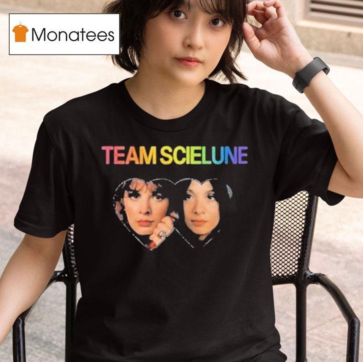 Team Scielune Heart Rainbow T Shirt