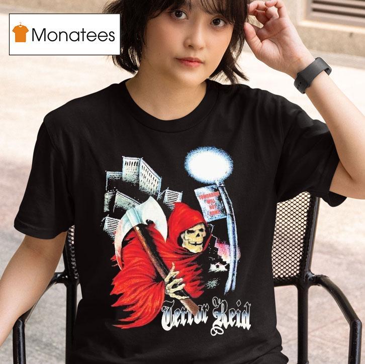 Terror Reid Night Stalker Tomorrow Will Not Come Grim Reaper T Shirt