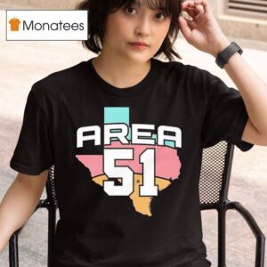 Texas Area Map T Shirt