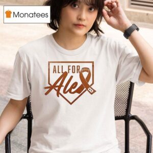Texas Longhorns All For Alex Logo T Shirt