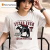Texas Tech Red Raiders The Masked Rider Long Live The Matadors Fast Fearless Lubbock Texas Usa T Shirt