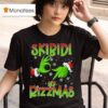 The Grinch Christmas Skibidi Rizzmas Holiday Hands T Shirt