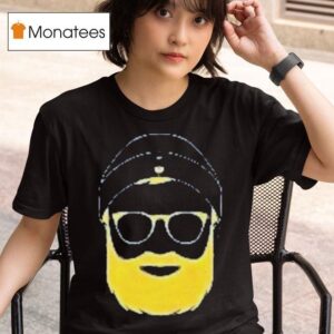 The Letterman Dave With Beard Beanie T Shirt