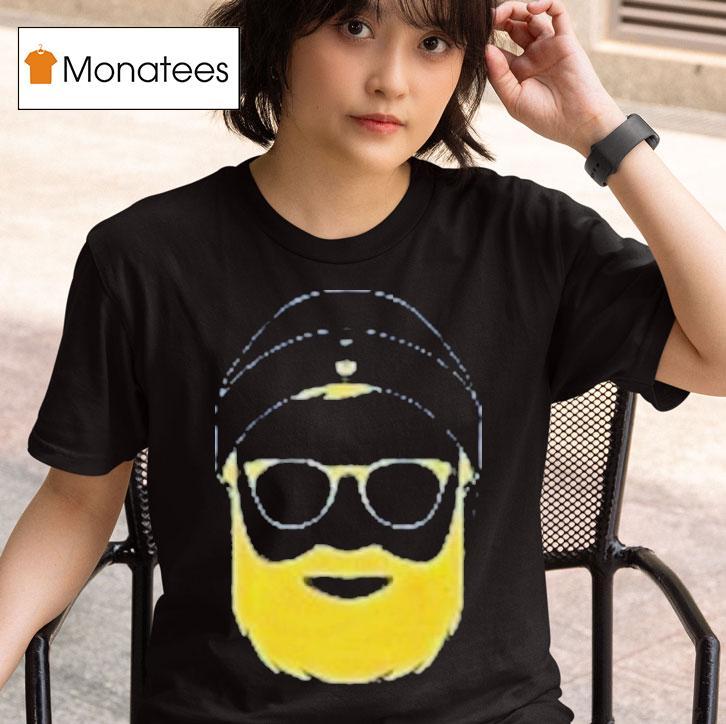 The Letterman Dave With Beard Beanie T Shirt