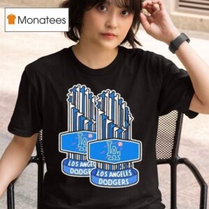 The Los Angeles Dodgers Back To Back World Series Champions Trophy T Shirt